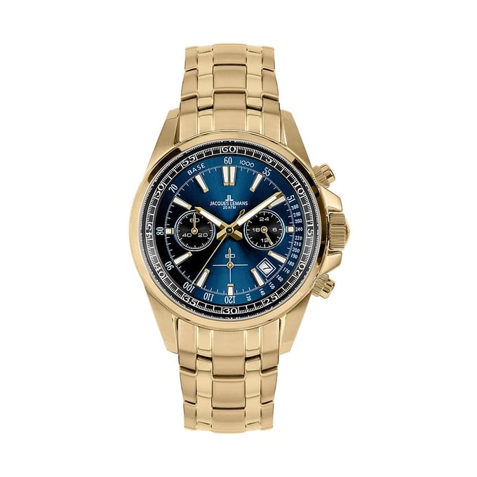 Jacques Lemans - 1-2117ZI - Polshorloge - Heren - Kwarts - Liverpool