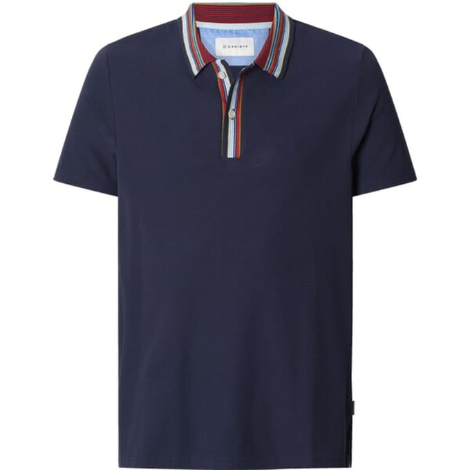 Babista herren Poloshirt - 52/54 - donkerblauw - Plus Size