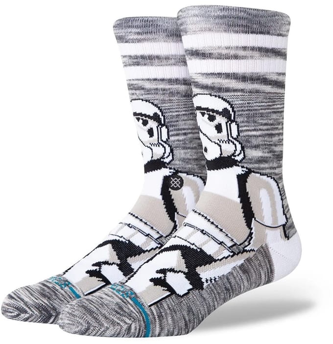 Stance heren casual sokken the storm trooper crew multi (Star Wars)