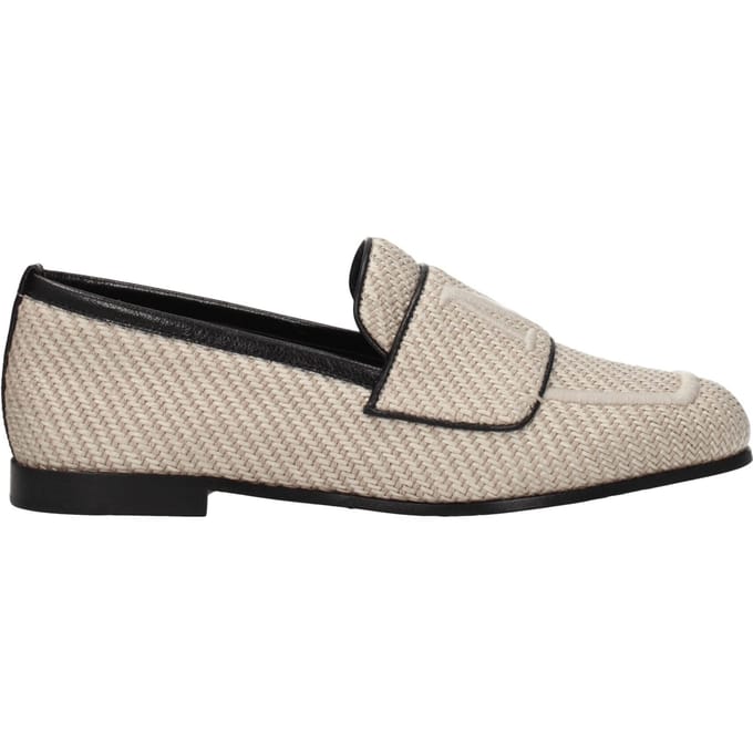 Max Mara Beige Stof Instaploafers