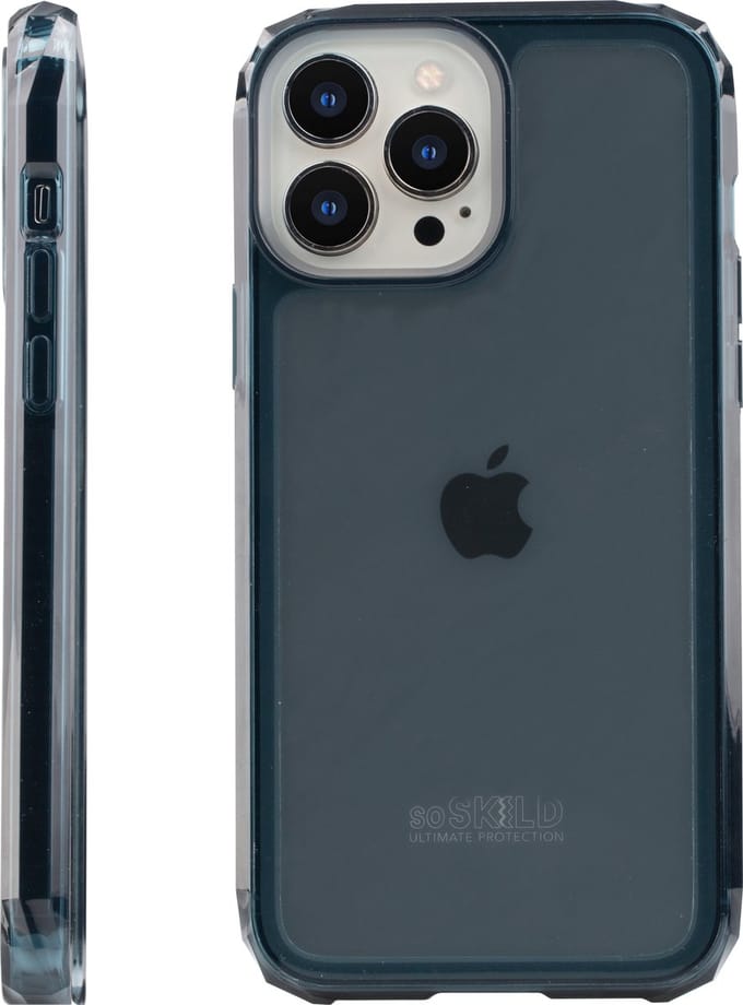 SoSkild Apple iPhone 13 Pro Max Defend 2.0 Heavy Impact Case Smokey Grey