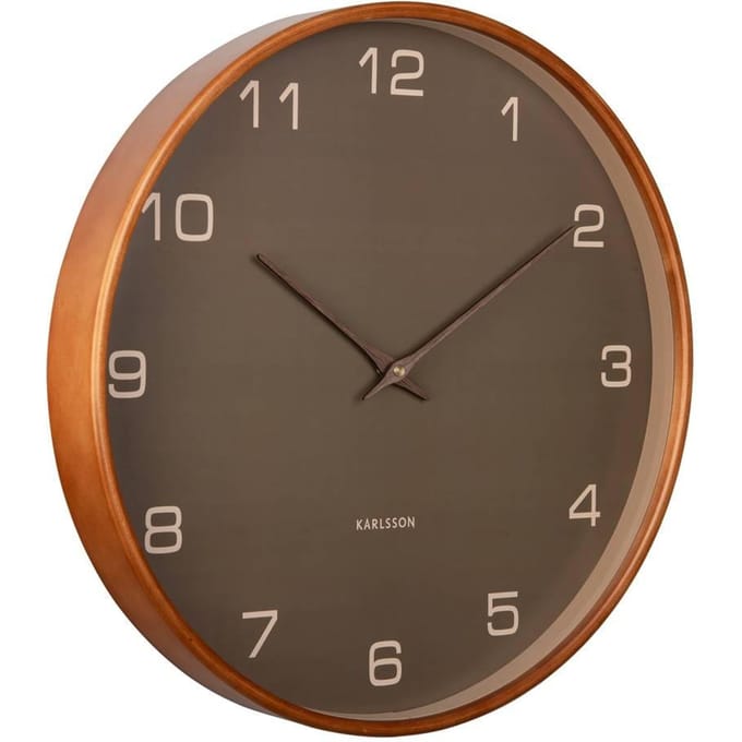 Karlsson Wandklok Acento - Groen - Ø40cm - Wandklok Scandinavisch