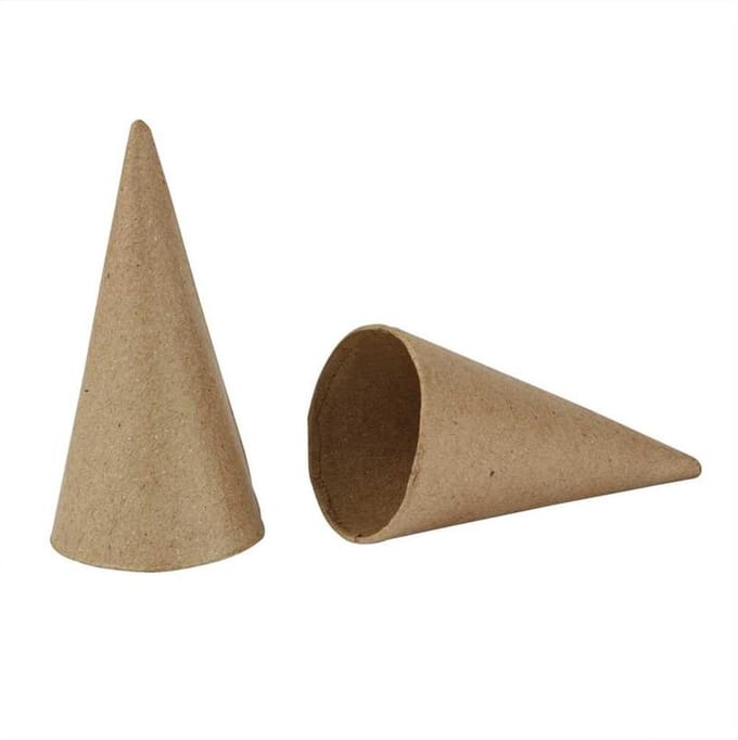 Kegels, H: 10 cm, d 5 cm, 10 stuk/ 1 doos