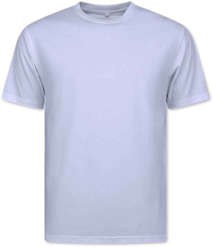 Oversized T shirt Heren - Effen T shirt Heren Blanco - MD6530 - Wit
