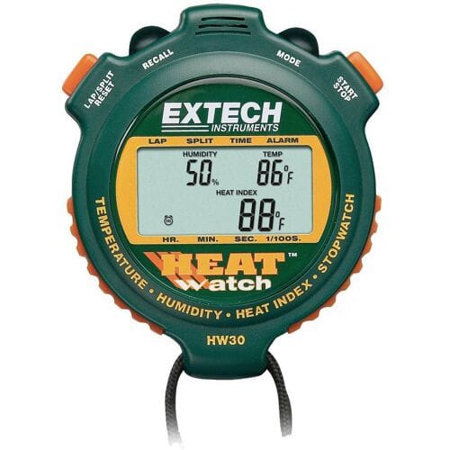 Extech HW30 Stopwatch voor vochtigheid en temperatuur 1 % Hrel 99 % Hrel