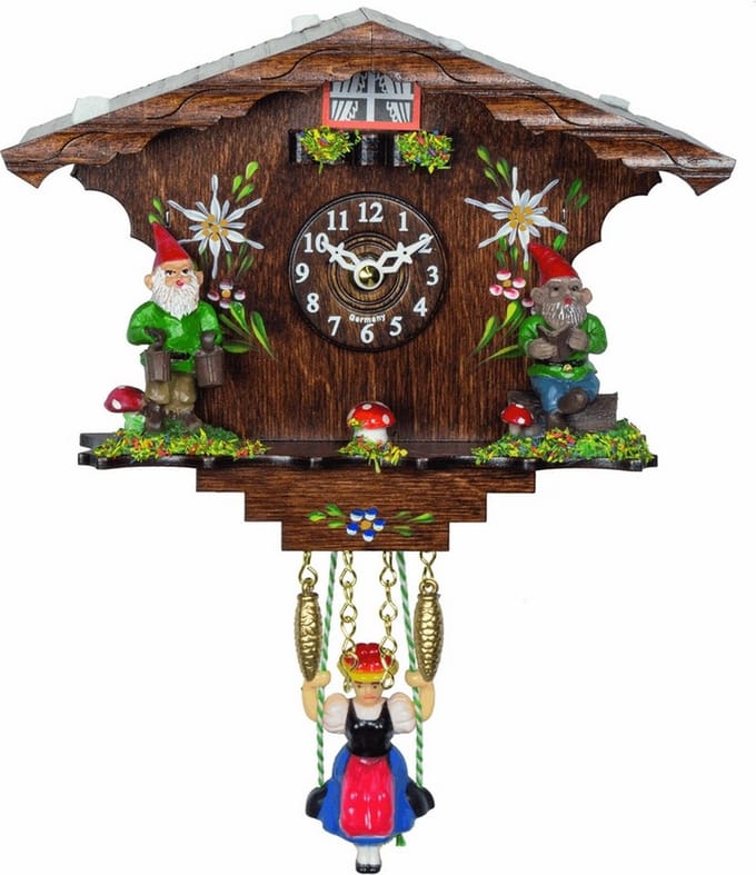 Trenkle - 555_SQ - Wandklok - kwarts - Miniatur-Uhr