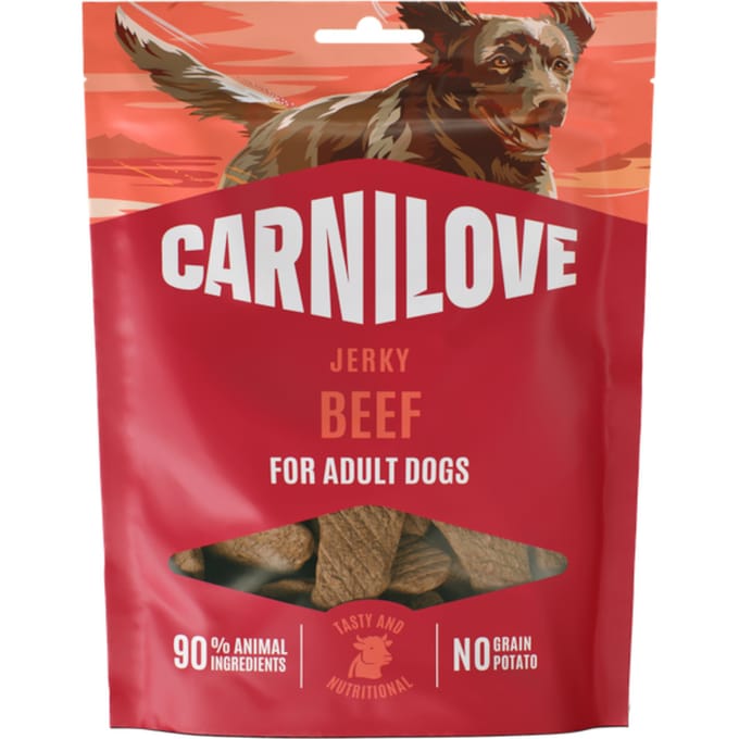 100g Rund Carnilove Dog Jerky Snack Hond