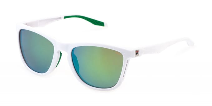 Fila SFI895 Bianco neve lucido 55/19/145 MAN Zonnebrillen