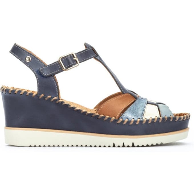 Pikolinos Aguadulce - dames sandaal - Blauw - maat 39 (EU) 6 (UK)
