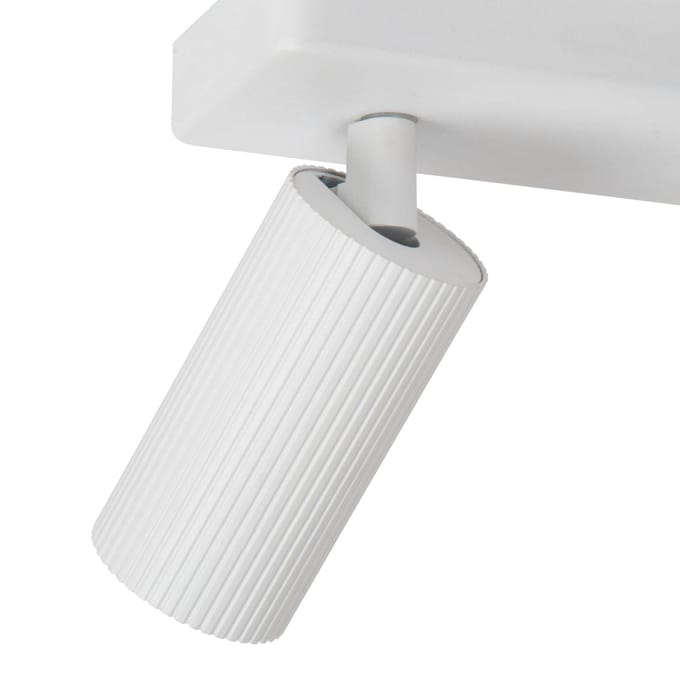 Lucide CLUBS - Plafondspot (Plafondlamp) - 2xGU10 (MR16) - Wit