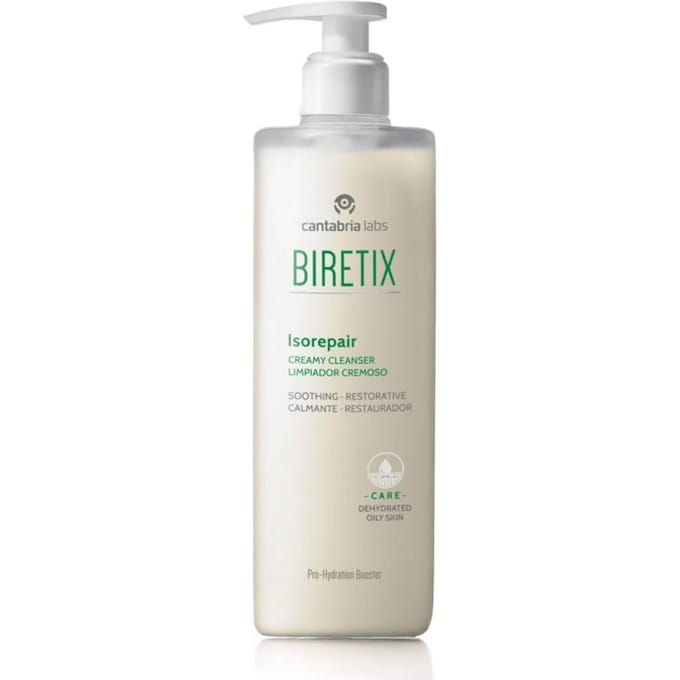 Cantabria Labs BIRETIX Isorepair Nettoyant Crèmeux, 400 ml