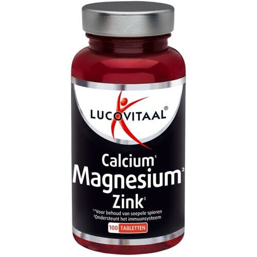 Lucovitaal Calcium Magnesium Zink 100 tabletten