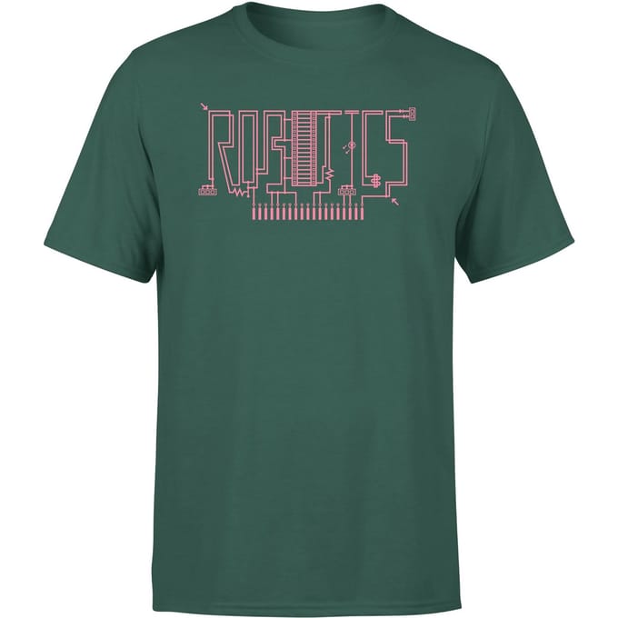 Ghostbusters Phoebe's Robotics Men's T-Shirt - Green - L