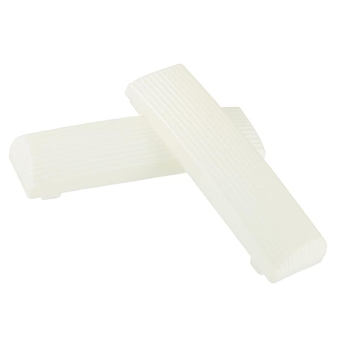 2 stuks voor 58-67 Chevrolet Caprice Impala Corvette Interieur Koepellicht Lens Cover white