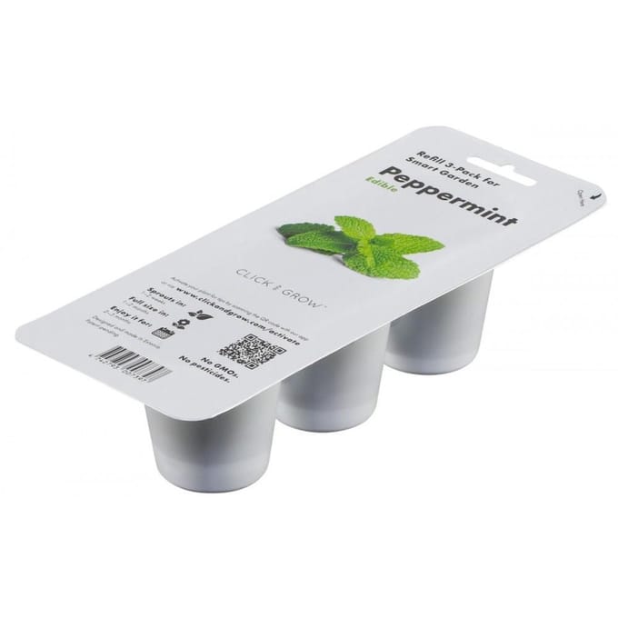 Click & Grow Click and Grow - Smart Garden Refill 3-pack - Peppermint (SGR22X3)