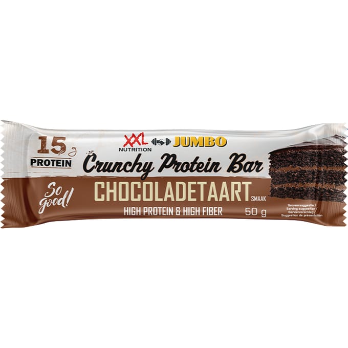 XXL Nutrition Crunchy Protein Bar Chocoladetaart 12 Pack