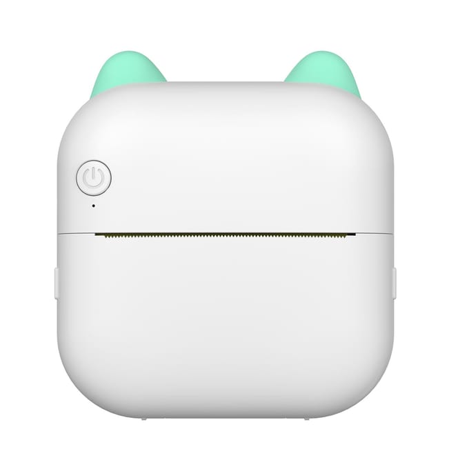 Mini Thermische Printer Multifunctionele Draagbare Sticker Maker Instant Foto Inktloos Afdrukken Ondersteuning BT P-8 roze