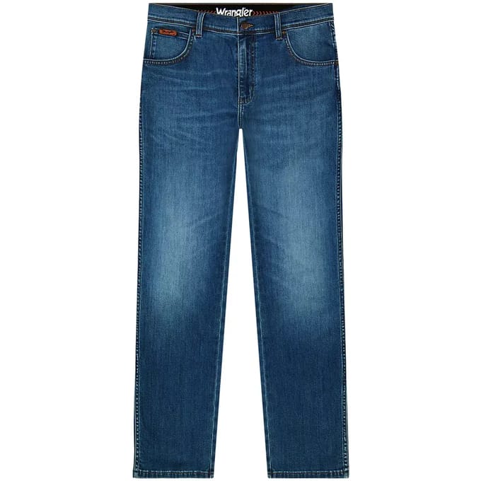 WRANGLER TEXAS VERDANT TONE AUTHENTIC STRAIGHT JEANS-HEREN