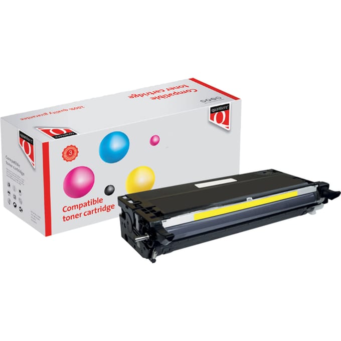 Tonercartridge Quantore alternatief tbv Dell 593-10221 geel