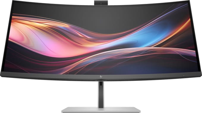34" HP Series 7 Pro 734pm - 3440x1440 (UWQHD) - 120Hz - IPS Black - 100W USB-C - KVM switch
