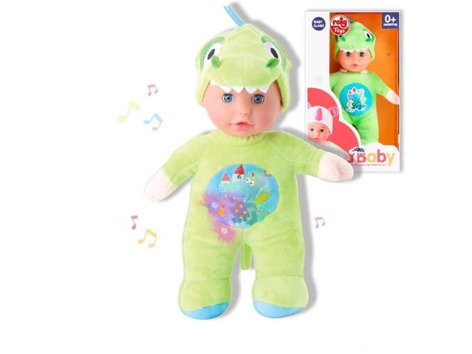 Pop Reig Groen Dinosaurus Knuffel (30 cm)