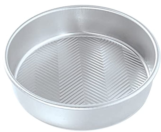 Ronde metallic cakevorm 22,9 cm