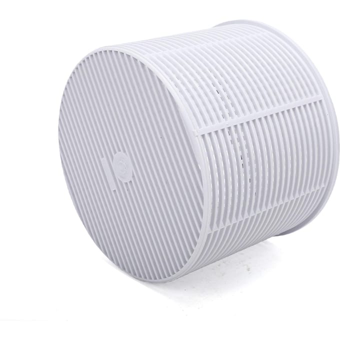 Panier d'écumoire de piscine de remplacement Construction ABS Poignée ergonomique pour un retrait facile des feuilles débris Convient pour Hayward blanc