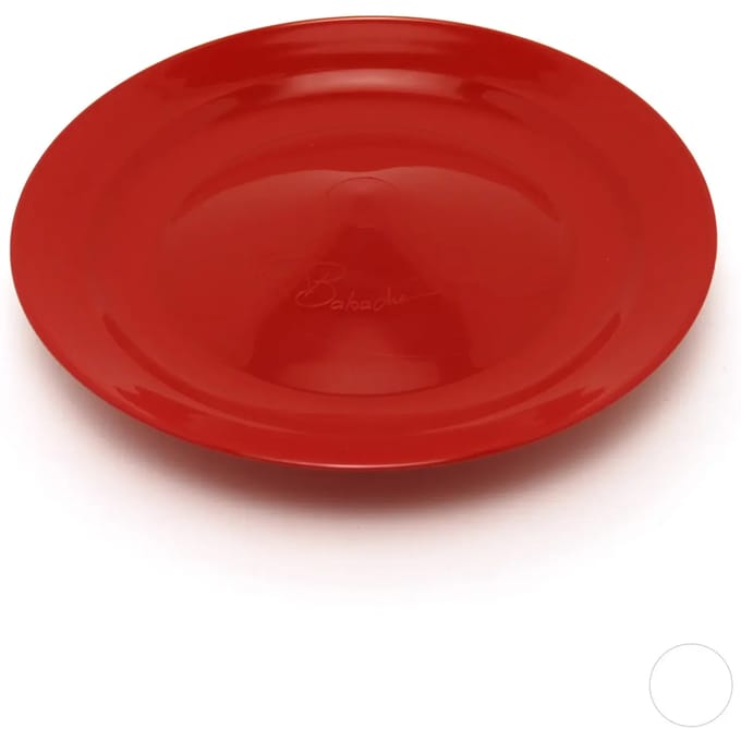 Jongleerbord Rood, Inclusief plastic stokje