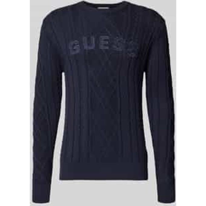 Gebreide pullover van mix van katoen en modal