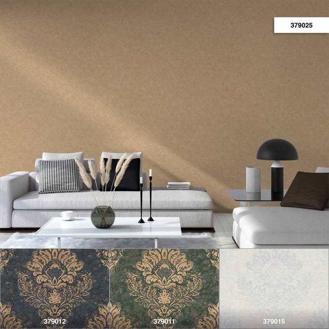 GEMELEERD STRUCTUUR BEHANG | Modern - beige bruin - A.S. Création Metropolitan Stories 2