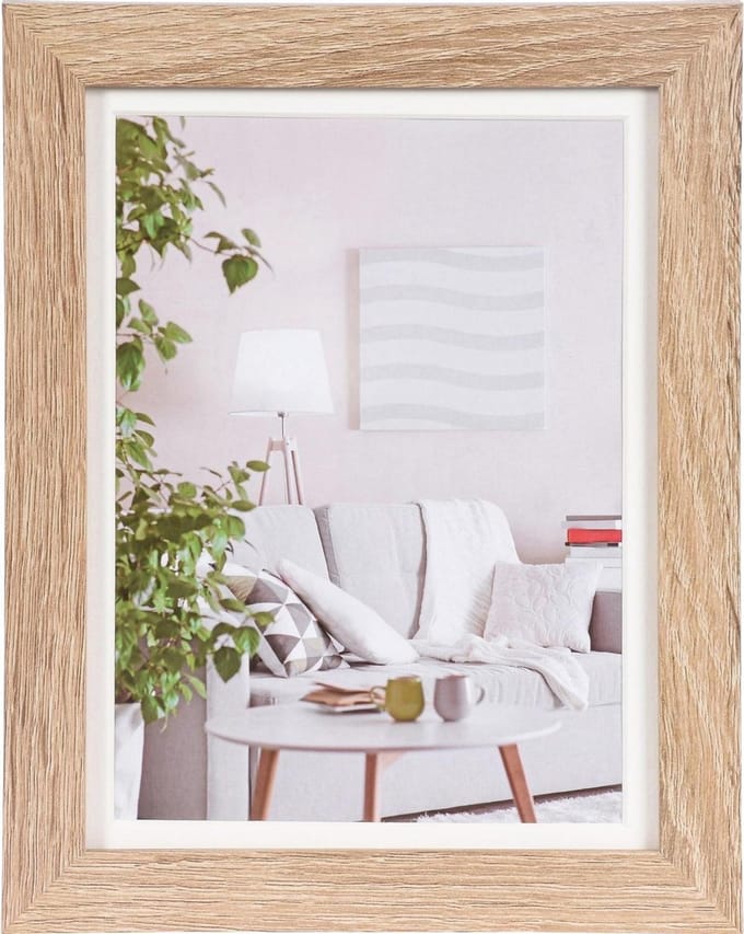 Fotolijst - Henzo - Modern - Fotomaat 15x20 cm - Lichtbruin