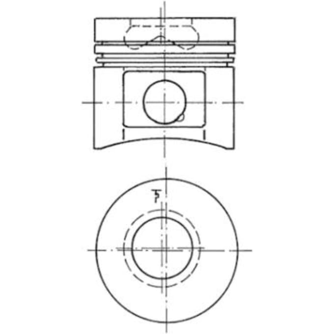 Zuiger KOLBENSCHMIDT 91260610