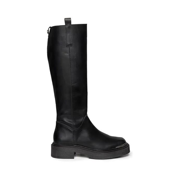 Steve Madden Constance Boots Black Leather Taglia: 38 | Stivali Outlet | Donna | Nero
