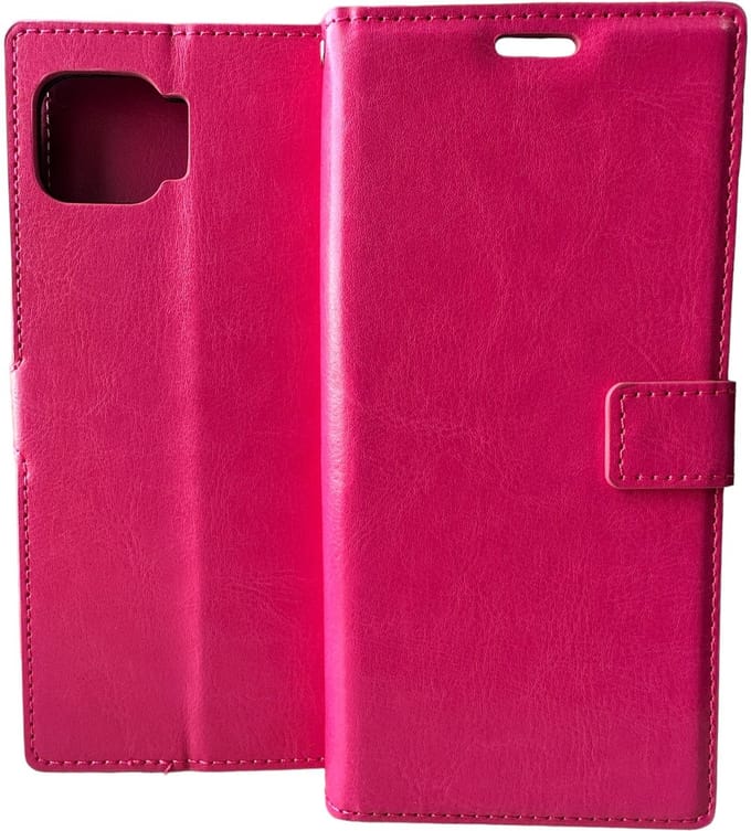 Portemonnee Book Case Hoesje Geschikt voor: Oppo A73 - roze