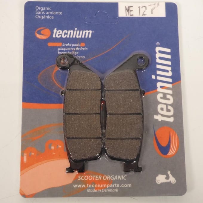 Plaquette de frein Tecnium pour Scooter Daelim 125 Sq S2 Freewing 2006 à 2012 AV Neuf