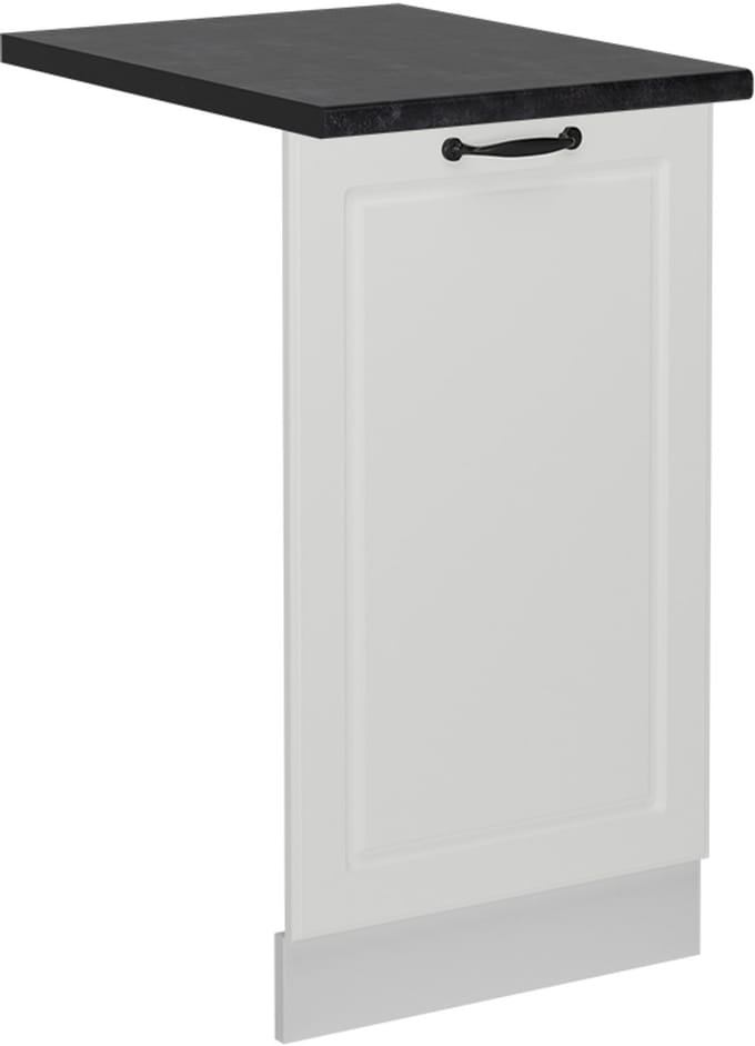 Vicco R-Line Vaatwasserfrontpaneel – 45 cm, WB Antraciet Wit Landhuis