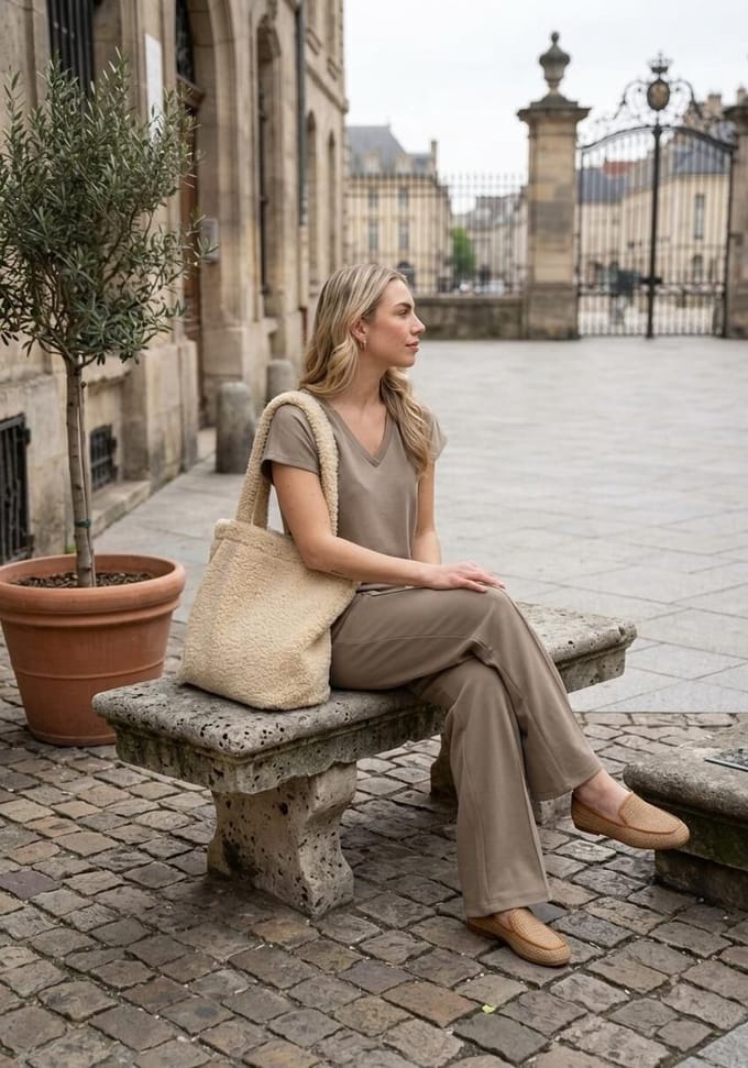 CTWLK Giulia Mocassins Dames - Instappers - Camel - Maat 40