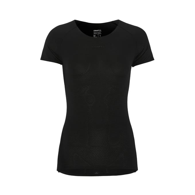 CRAFT ACTIVE NANOWEIGHT SS W Dames Thermoshirt - Zwart
