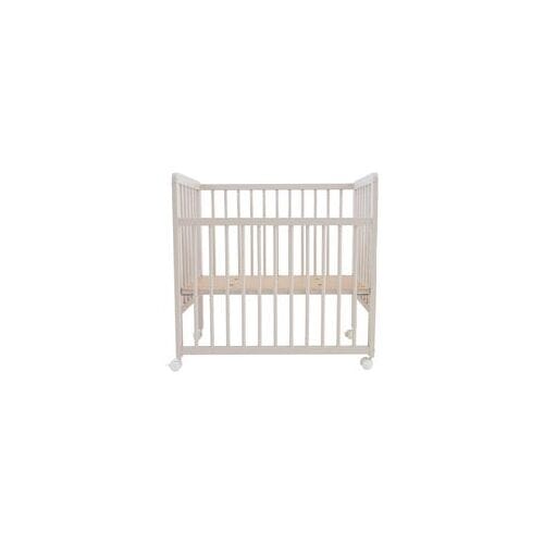 Prénatal co-sleeper Sofie - 6 verstelbare hoogtes - Inclusief matras - Ecru - Afmeting: 85x50x83 cm