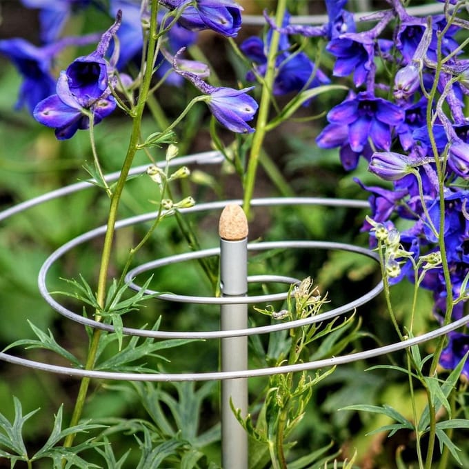 Witbosch - Plantensteun - 3 flexibele spiraal plantensteunen - ø 30 cm