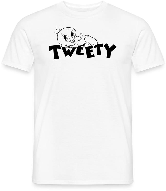 Looney Tunes Tweety Bird T-Shirt Heren