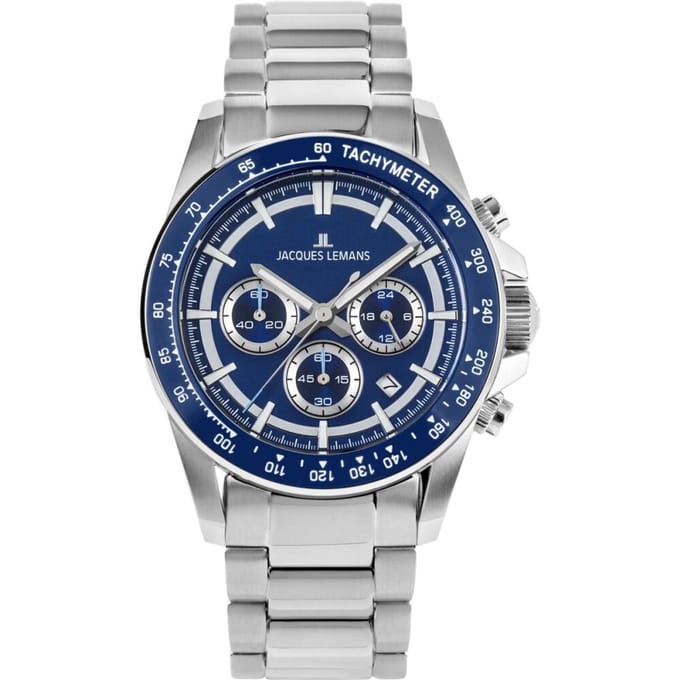 Jacques Lemans - 1-2207C - Polshorloge - Heren - Kwarts - Liverpool