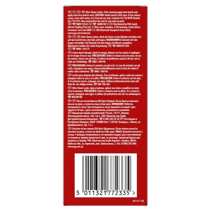 Old Spice Aftershave - 100 ml - Aftershave Lotion
