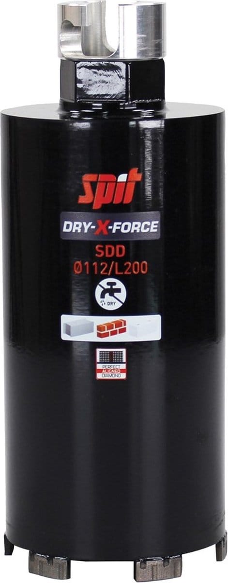Dry-x-force Diamantboor Sdd D.112x200