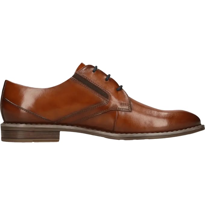 Derby schoenen met veters leer Bugatti
