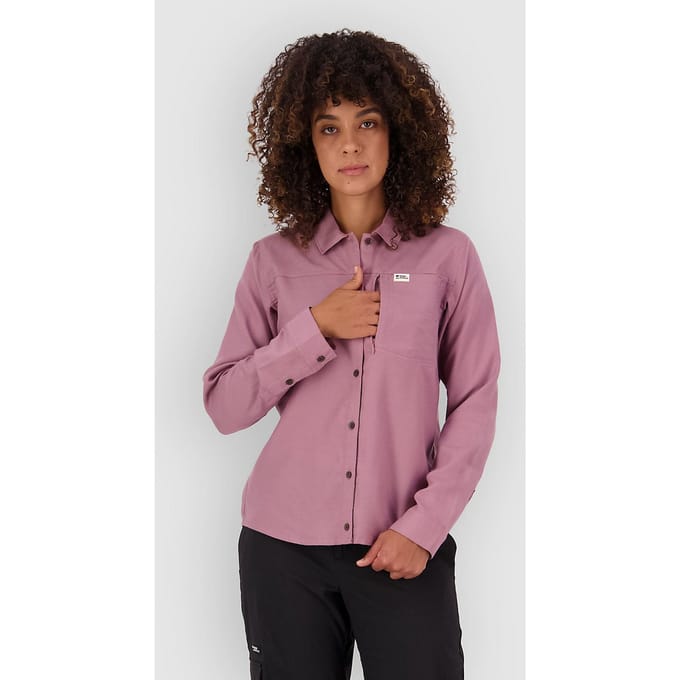 Mons Royale At Merino Base Layer Top roze
