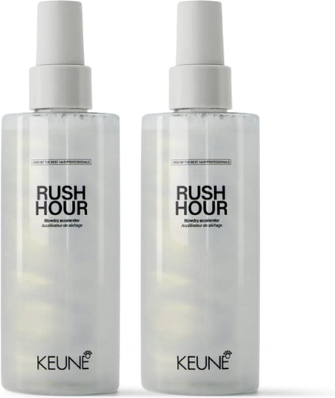 2 stuks - Keune - Rush Hour - Dry Accelerator 200 ml