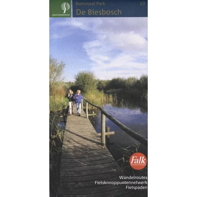 Falk fiets-wandelkaart SBB 27 Biesbosch
