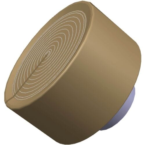 AEG knop, index, zwart, 140233403017