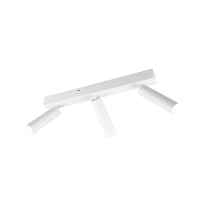 Trio Lighting Ambala LED plafondspot, 3-lamps, wit, metaal, CCT, dimbaar